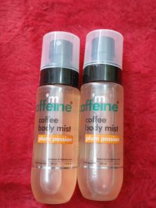 2x Plum Passion Coffee Body Mist