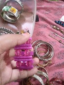 Assorted Bracelets with Gemstones