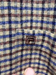 Fila Regular Fit Checkered Flannel Shirt