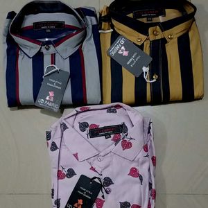 Men's Casual Shirts - Pack of 3