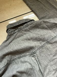 Classic Grey Denim Shirt