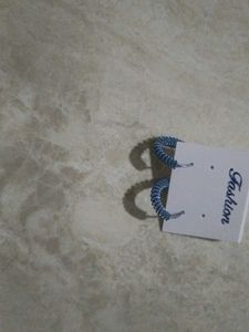 Charming Beaded Hoop Earrings