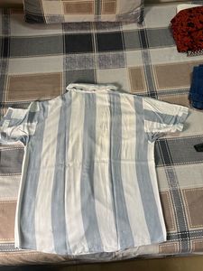 Striped Button-Down Shirt