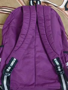 Purple 'Happy Easier' Backpack