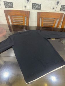 Check Offer in bio- Black Long Sleeve Sweatshirt