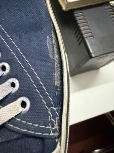 Blue Canvas Sneakers