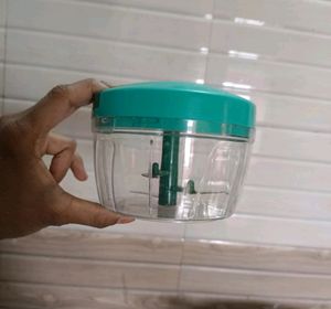 💥 Handy Chopper Manual Plastic Chopper 400ml For Vegetables...