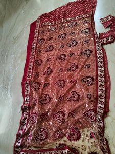 Beautiful Saree Half Net