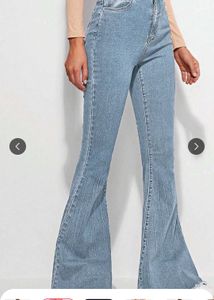Light Wash Flare Jeans