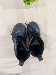 Stylish Blue Ankle Boots