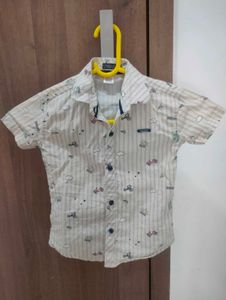 Shirt &amp; Shorts Set And Sipper Bottle