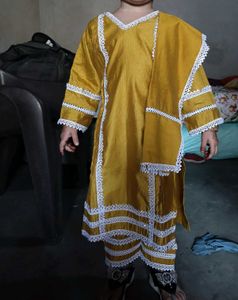 Cute Yellow Ethnic Dress