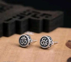 Oxidized Religious Classic Earings .....