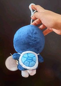 Cute Blue Plush Keychain Toy