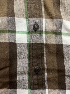 Levi's Brown Plaid Flannel Shirt