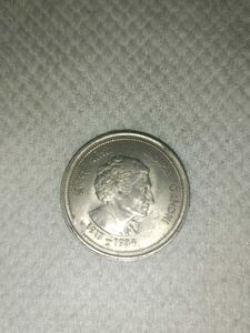 Indira Gandhi &amp; Jawaharlal Nehru coin 5 rupee