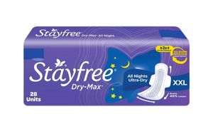 Stayfree Dry-Max Ultra-Dry Pads XXL - 42 Units