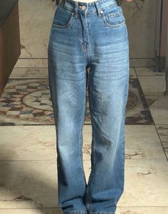 Women's straight -Leg Denim Jeans