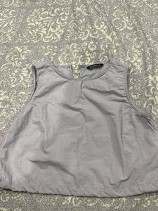Sleek Lavender Sleeveless Top