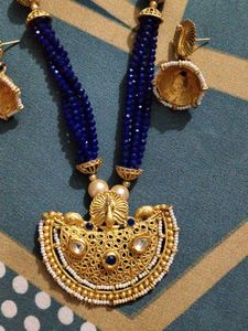 Stunning Indian Necklace &amp; Earring Set