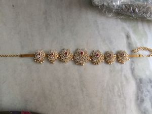 Vaddanam With Lehenga Hanging