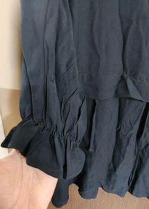 Navy Blue shot dress