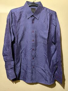 Men's Purple  Turtle Shirt