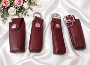 Pack of 7 Tira Women Lipstick Holder Keychain with