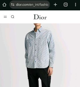 Dior Patterned Long Sleeve Shirt