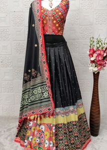 Printed Lehanga Choli Vt