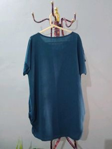 Teal  Tunic Top