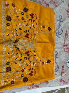 heavy embroidered lehanga