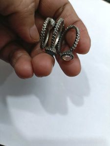 Set of 3 Gemstone Rings