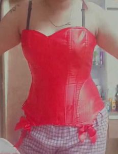 Red Corset top