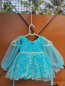 Blueberry Baby Party Dress