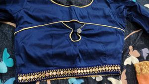 Stylish Navy Blue lehenga choli