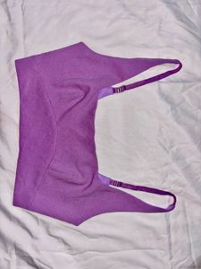 Purple Top with Adjustable Straps