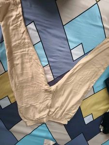 Comfortable Beige Salwar Pants