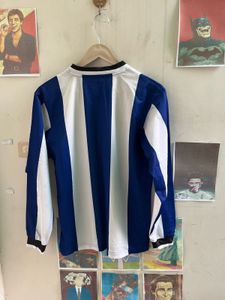 Nike Blue &amp; White Striped T-Shirt (T537)