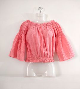 Pink Off Shoulder Tops (Women's)