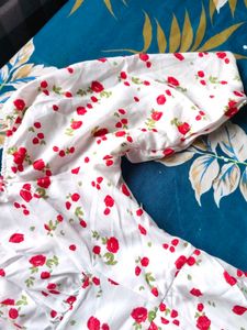 Floral Print Midi Dress