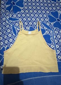 Ribbed Crop Tank Top