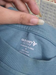 Blue Crewneck Sweatshirt