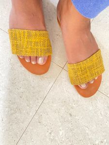 Mustard Yellow Flats