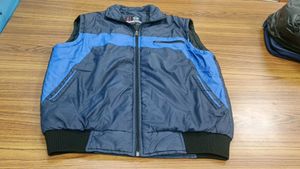 Retro Colorblock Puffer Jacket