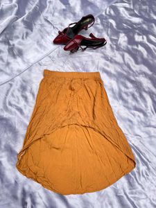 Stylish High-Low Skirt