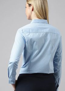 Striped Relaxed Fit Button-Up Shirt