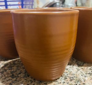 Set of Terracotta Drinking Cups