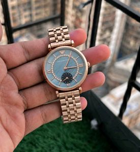Emporio Armani Rose Gold Watch