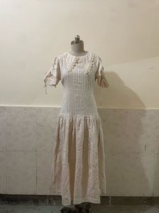 Vintage Style Striped Midi Dress